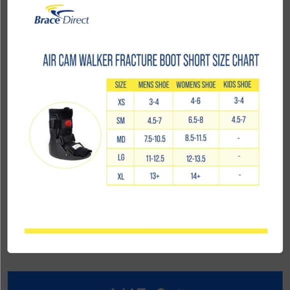 Air CAM short boot for toe foot ankle injuries - Picture 5 of 7